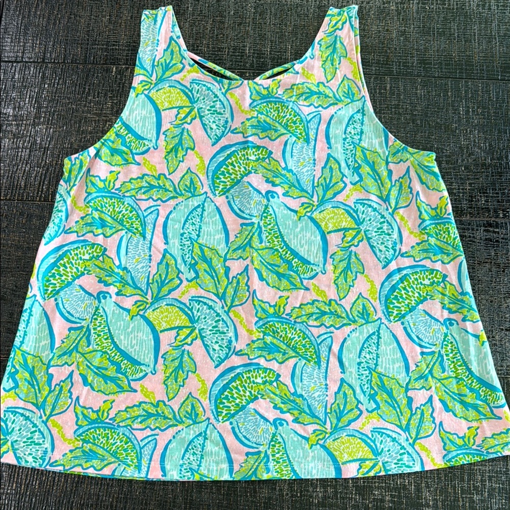 Lilly Pulitzer EUC Kristen Top XL